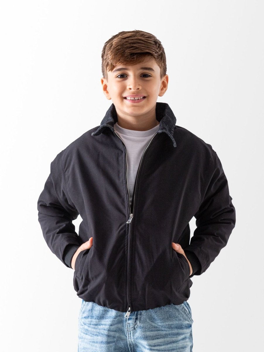 Ninos Kids storeContrast Collar Bomber JacketBomber JacketsNINOS
