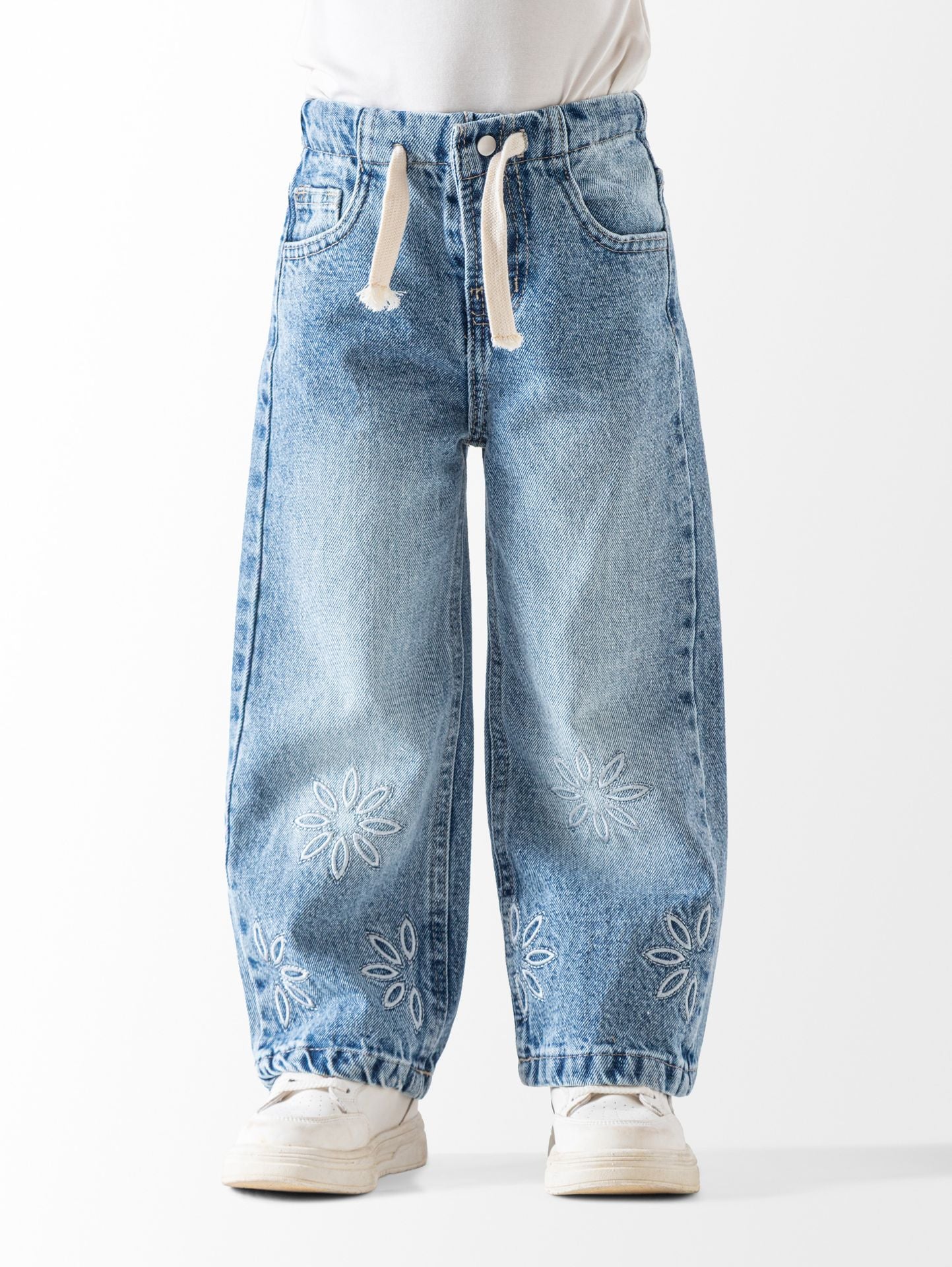 Wide Leg Jeans Pants
