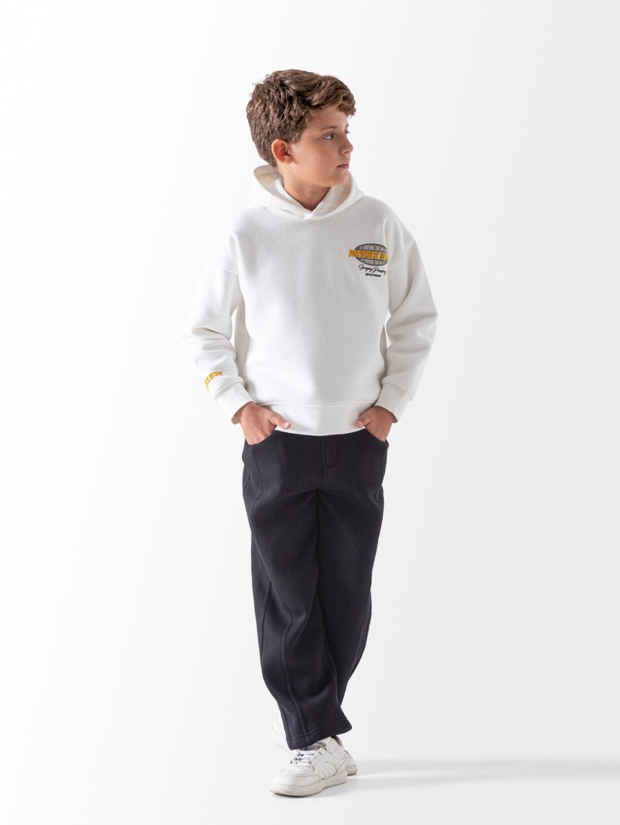 Ninos Kids storeBoys' White Patience 2-Piece Pyjama SetPajamasSHARO