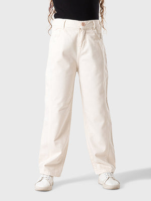 Wide Leg Gabardine Pants