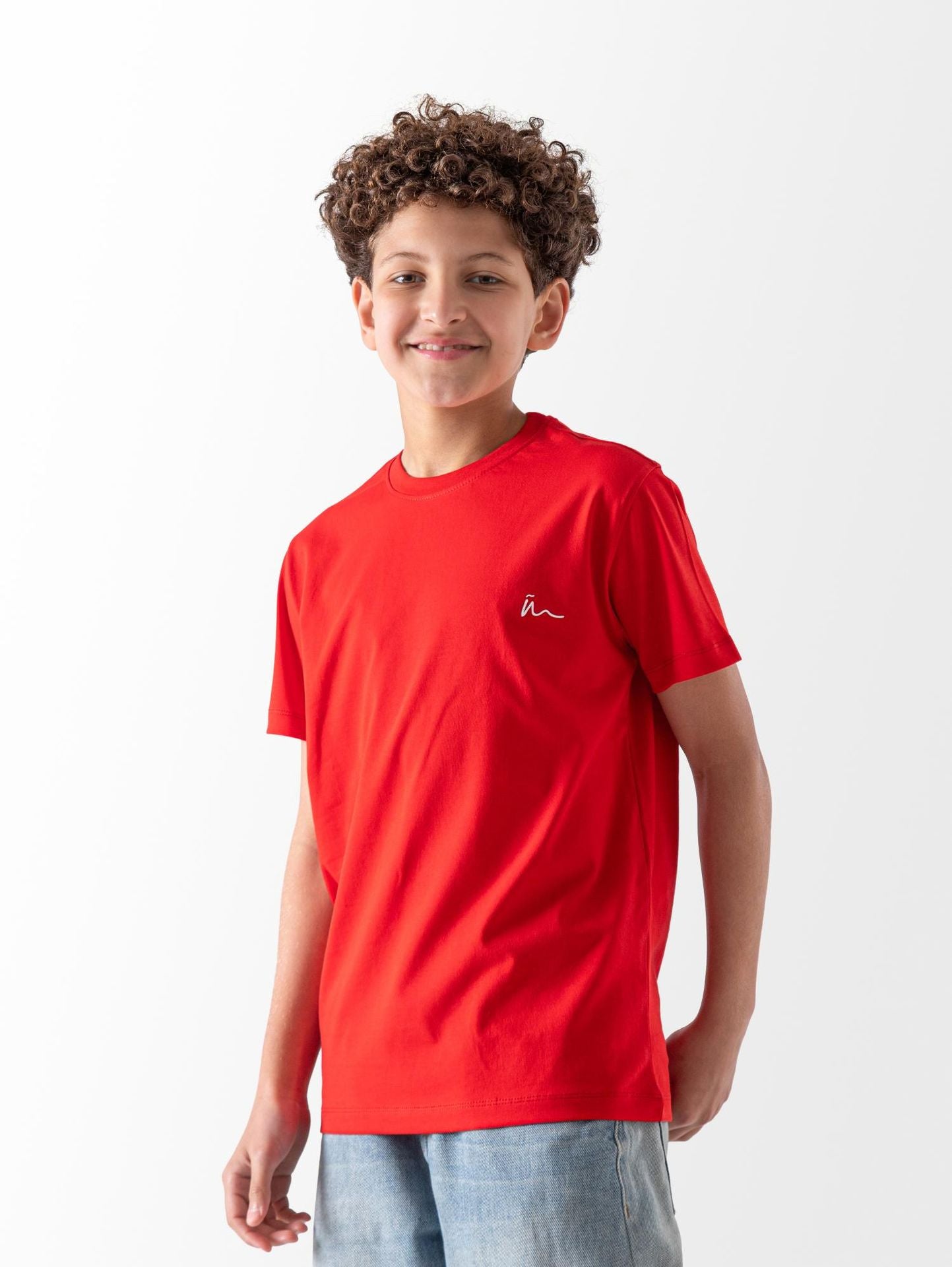 Ninos Kids storeRed Basic T-shirtround t-shirtNINOS