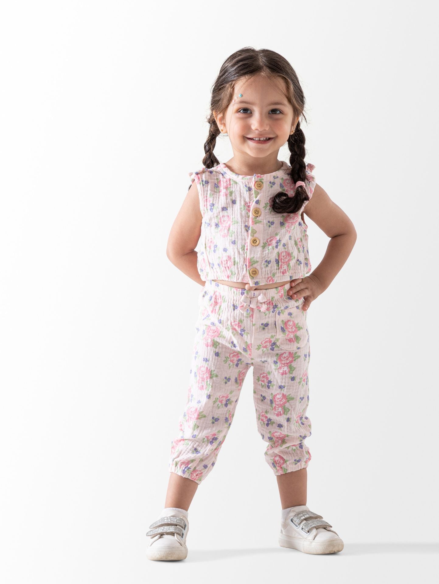 Floral Pants Set