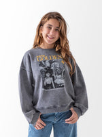 Ninos Kids storeGirls' Grey Golden SweatshirtSweatshirtsNINOS