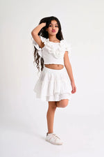 Ninos Kids storeRuffles Skirt Setطقم خروجSOLANG