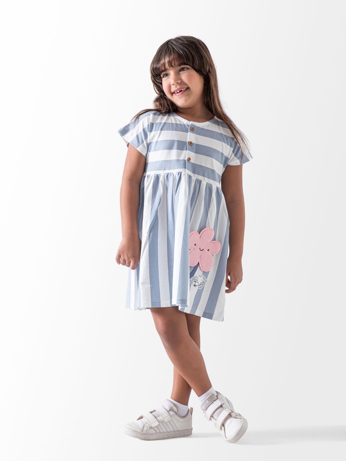 Ninos Kids storeStriped Flower DressDressesNINOS