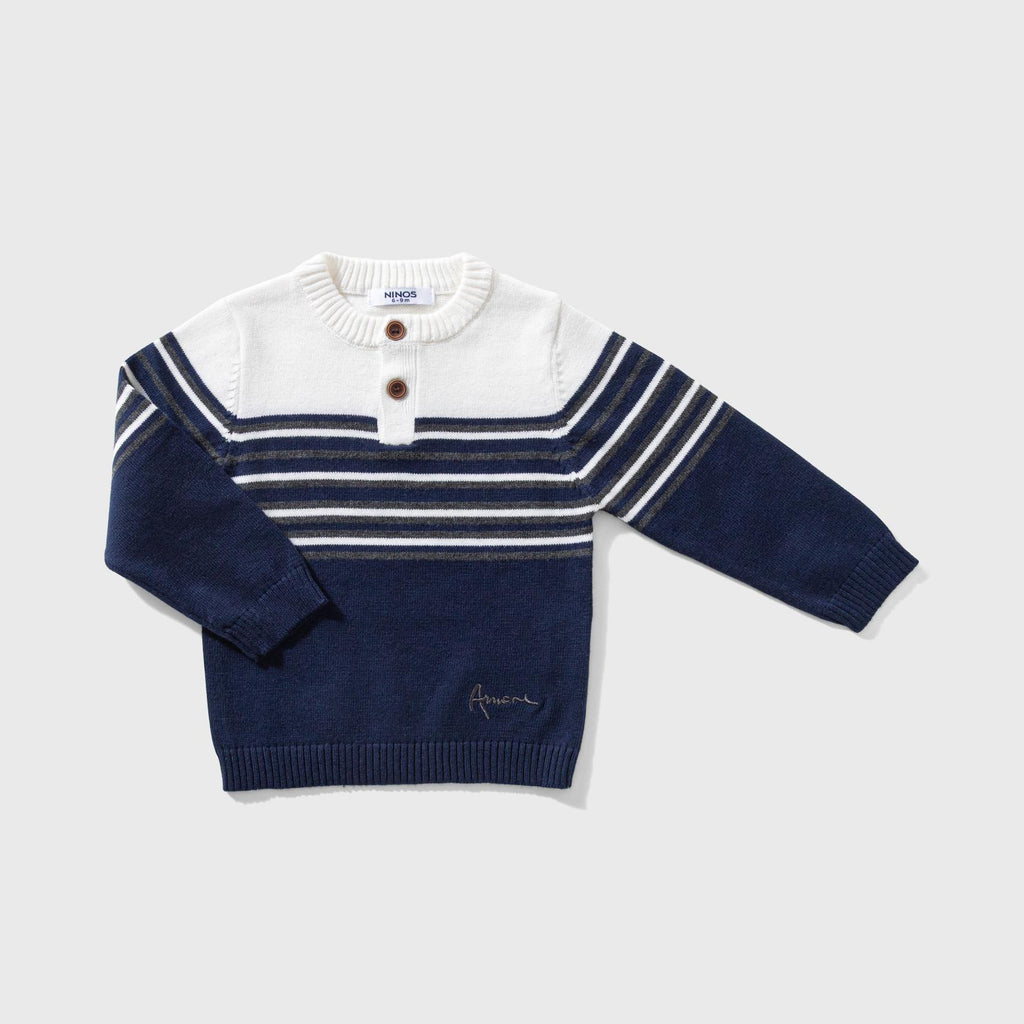 Ninos Kids storeStriped PulloverKnitwearNINOS