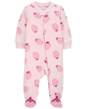 Ninos Kids storeStrawberry Fleece SleepsuitRompers & SleepsuitsGeneric