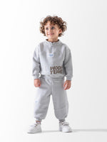 Ninos Kids storeBaby Boys' Grey Woof Yeah 2-Piece Pyjama SetPajamasSOTRA
