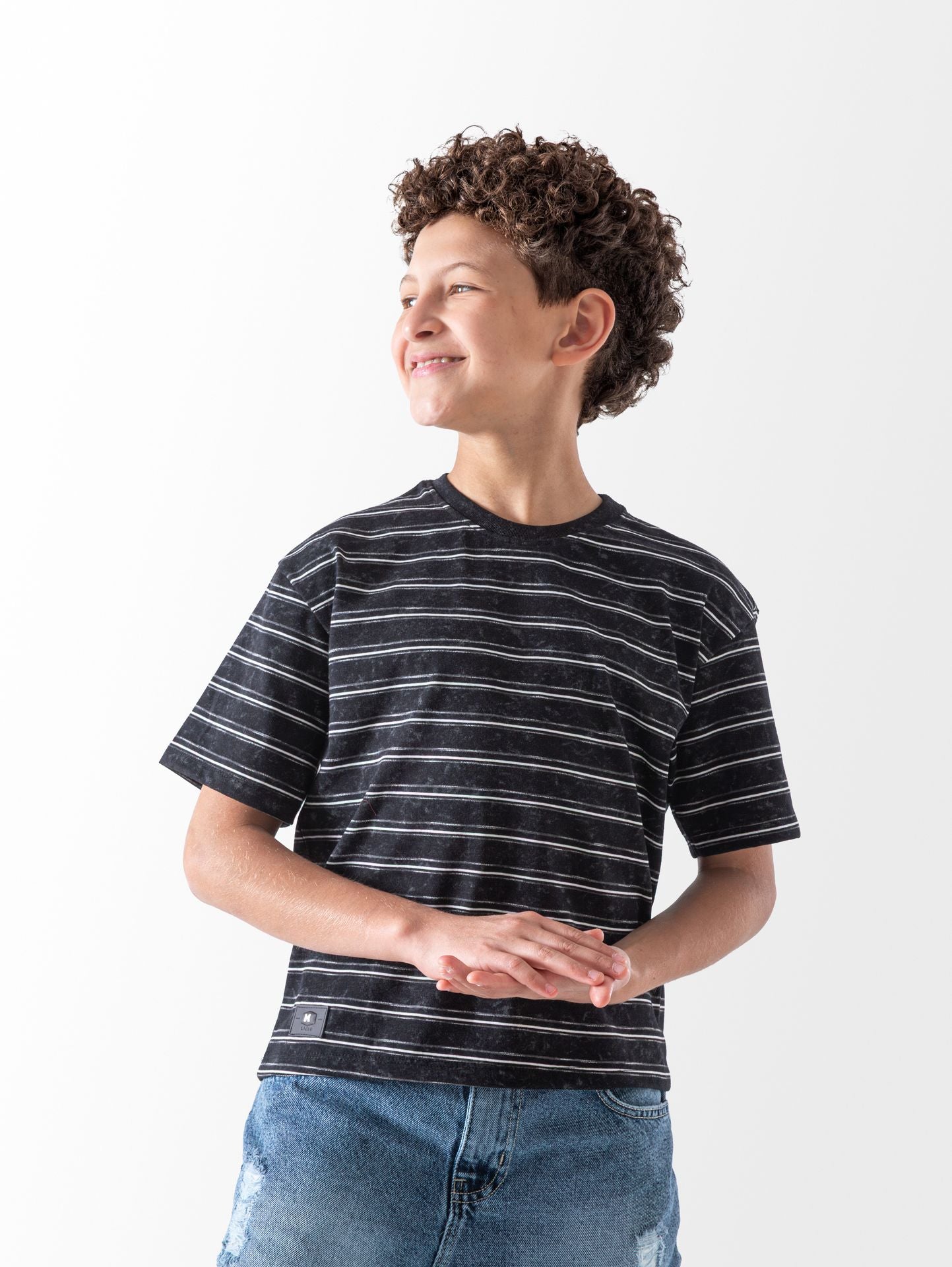 Ninos Kids storeHorizontal Striped T-ShirtT-ShirtsNINOS