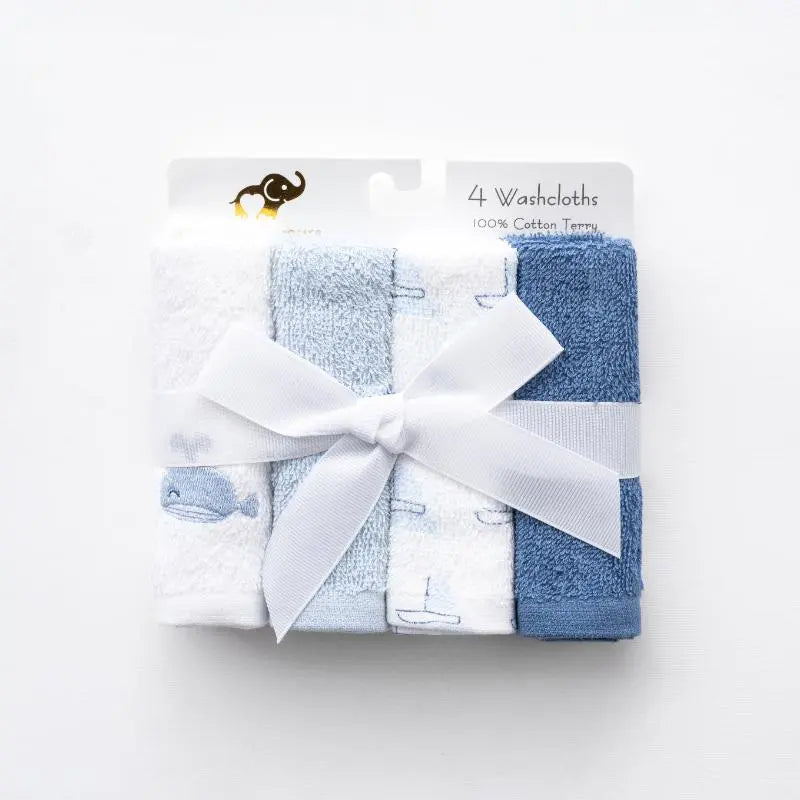 Shapes WashCloths 4PCS