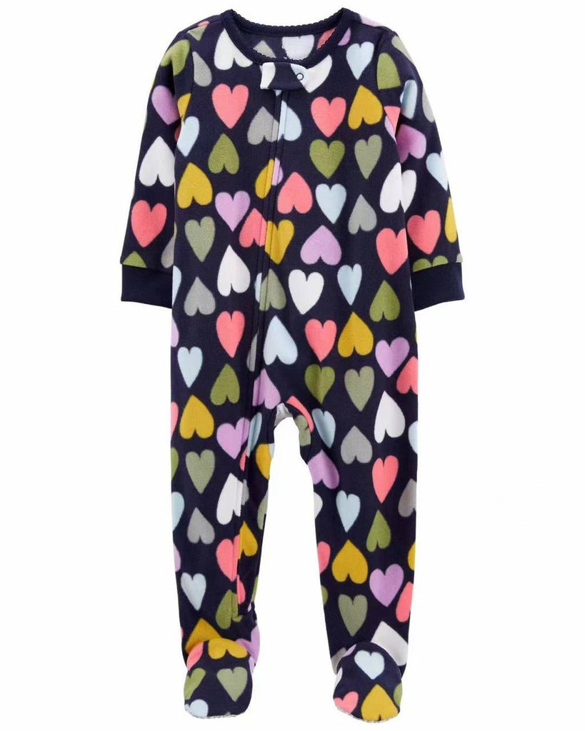 Ninos Kids storeHearts Fleece SleepsuitRompers & SleepsuitsGeneric