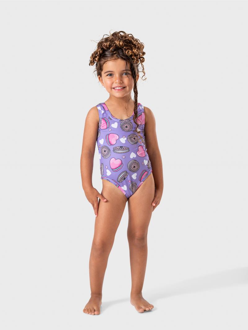 Ninos Kids storeHearts SwimsuitOne - Piece SwimwearI Wear