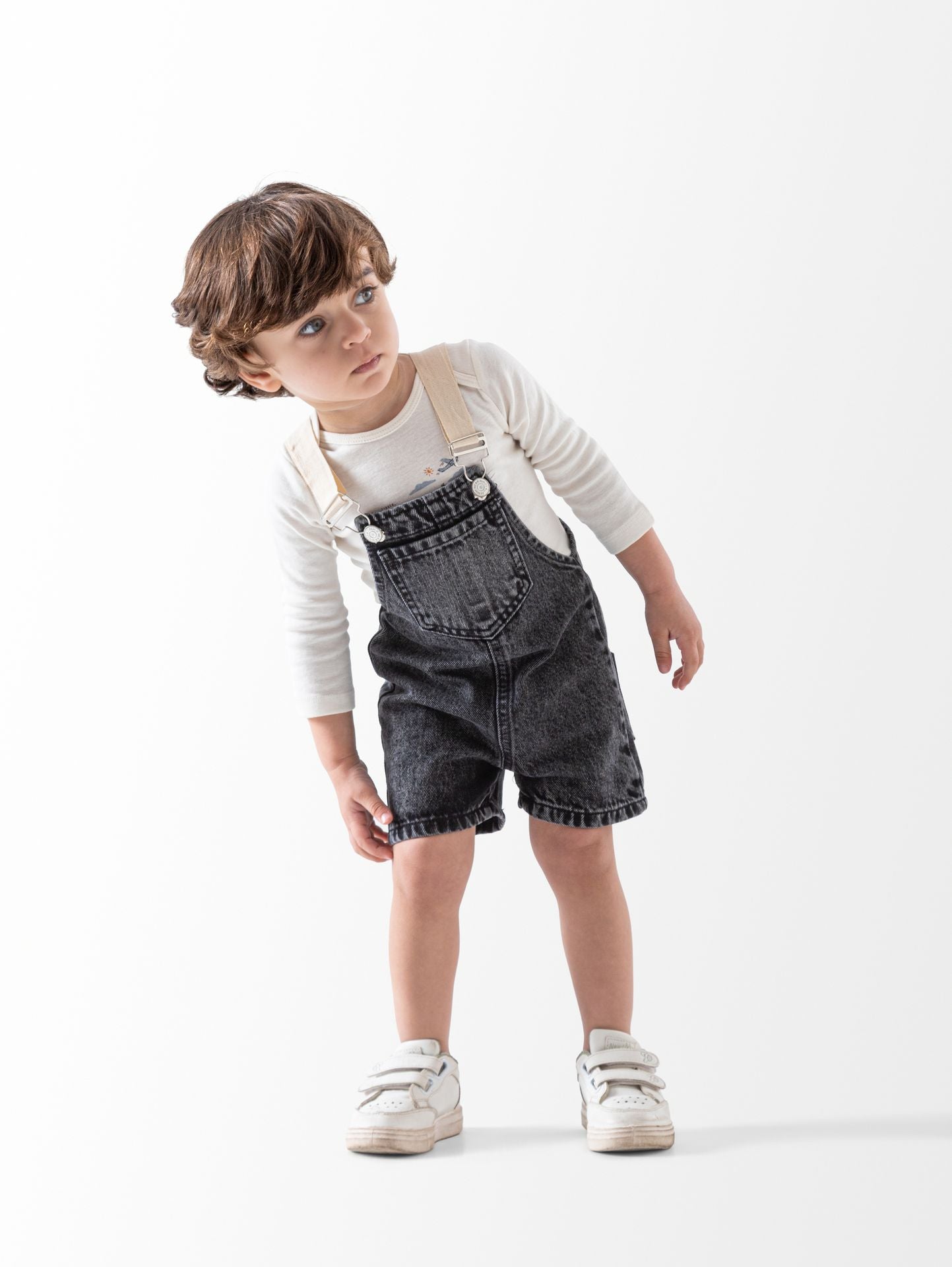 jeans shortall