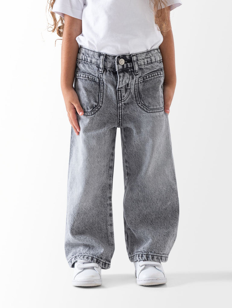 Wide Leg Jeans Trousers