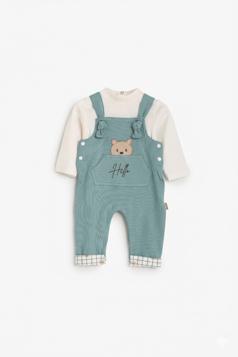 Ninos Kids storeBear Romper 2PCSRompers & SleepsuitsJUNIOR