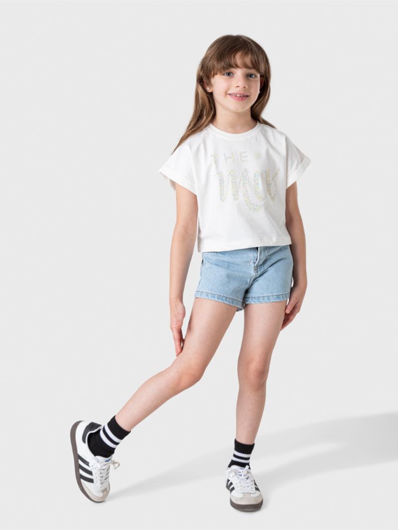 Ninos Kids storeMix Strass Short Setطقم خروجMix