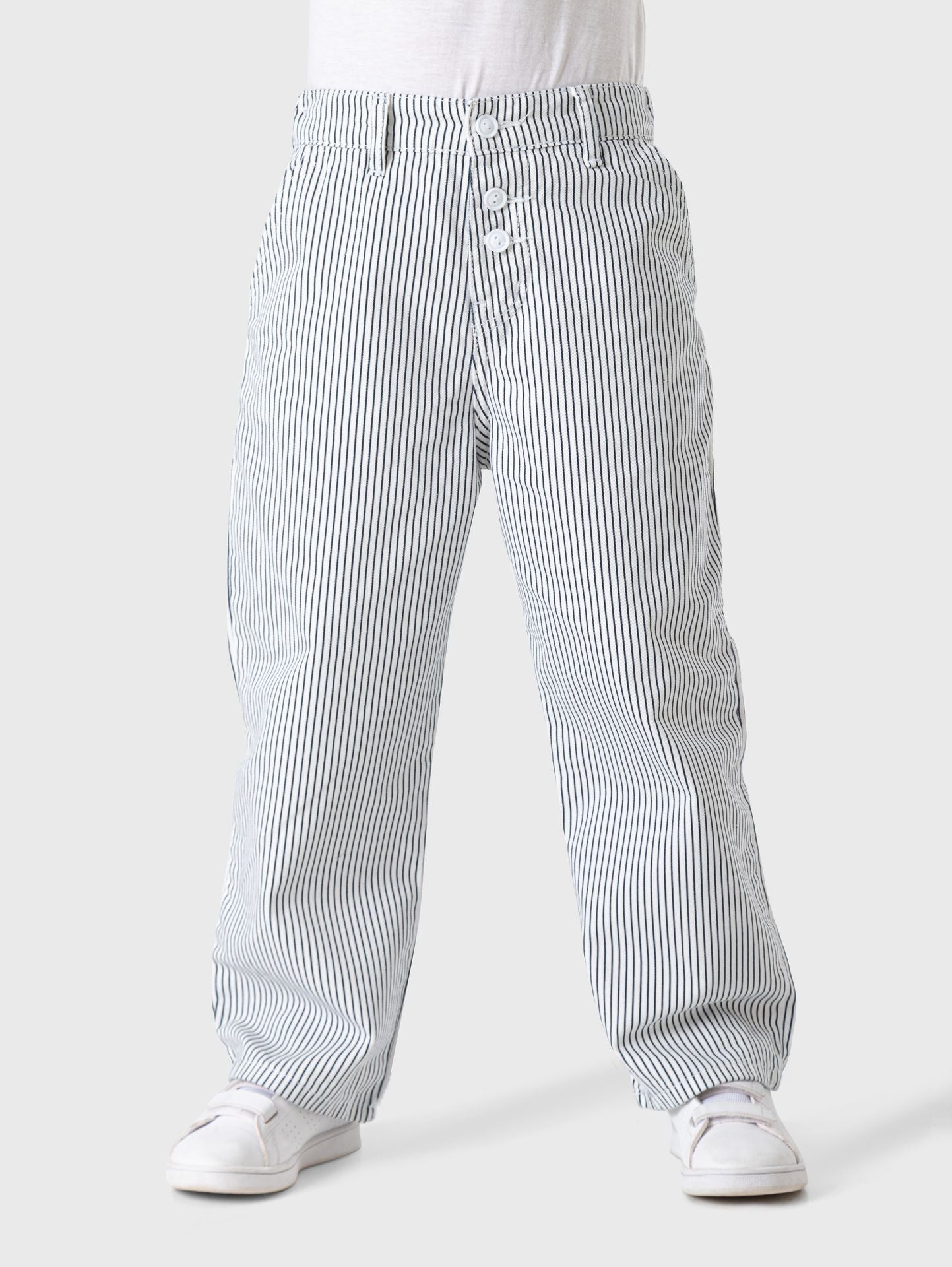 Ninos Kids storeWide Leg Gabardine StripedPantsBloaizone