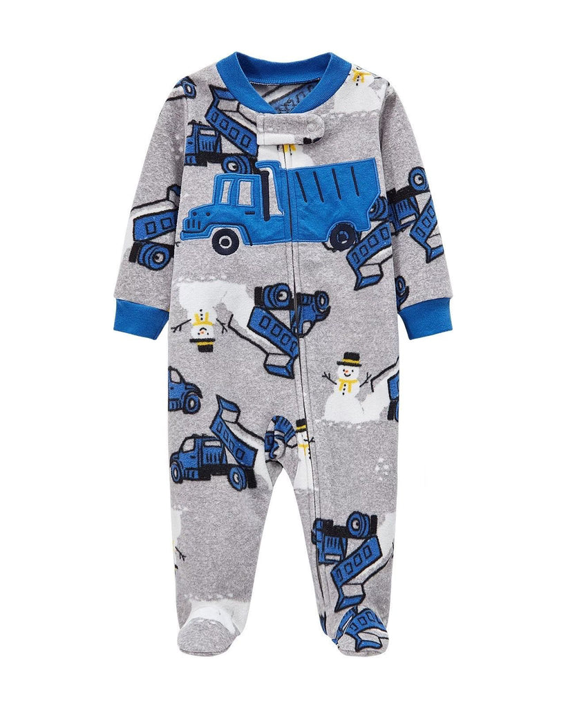 Ninos Kids storeTruck Fleece SleepsuitRompers & SleepsuitsGeneric
