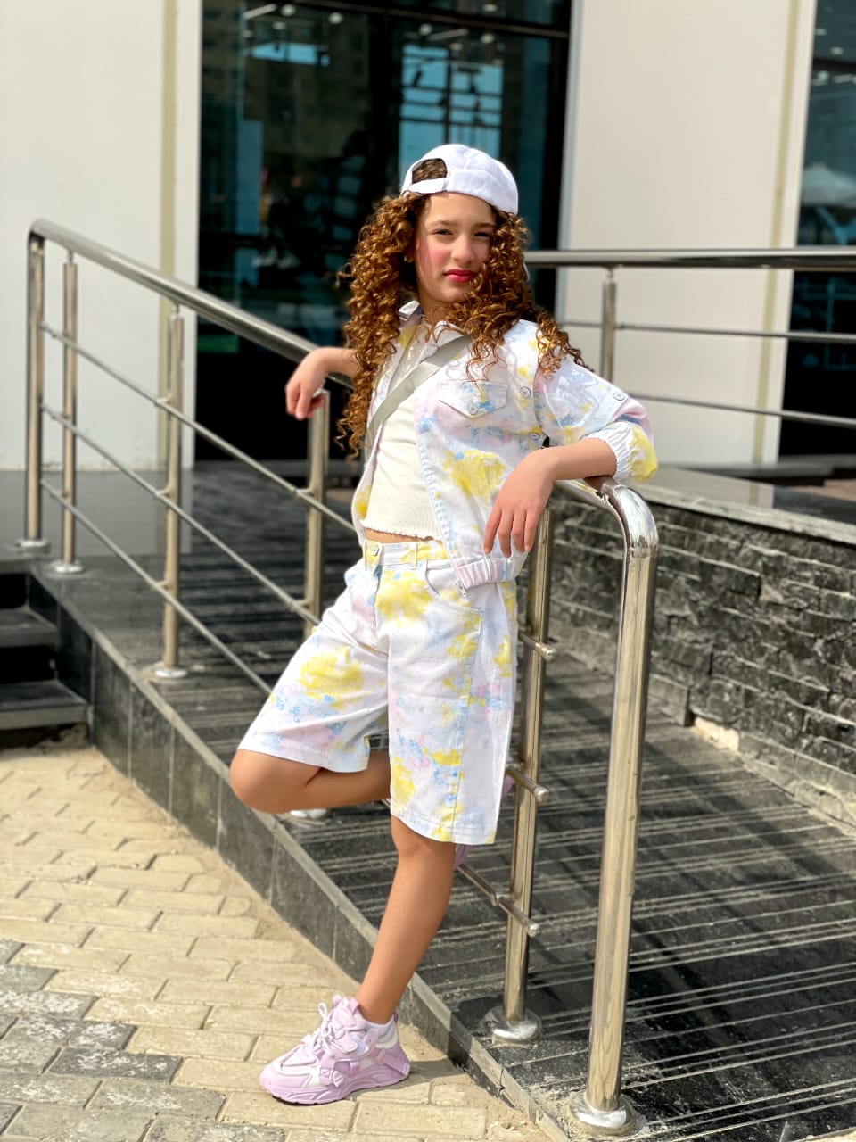 Ninos Kids storeTie Dye Short SetØ·Ù‚Ù… Ø®Ø±ÙˆØ¬Jodi Mini