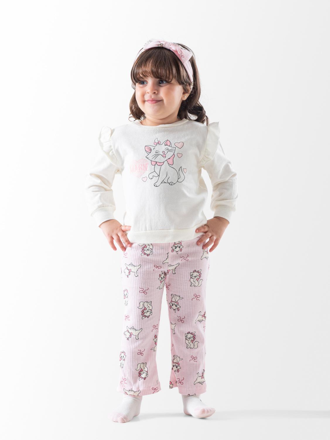 Ninos Kids storeBaby Girls' Off-White Kitty Occasion SetGoing-Out SetsGeneric