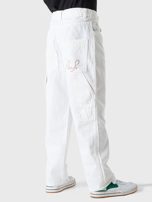 Wide Leg Gabardine Pants