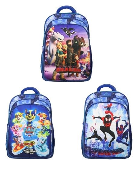 Ninos Kids storeSpiderman 3PCS BackpackBag set طقم شنط مدرسة3M
