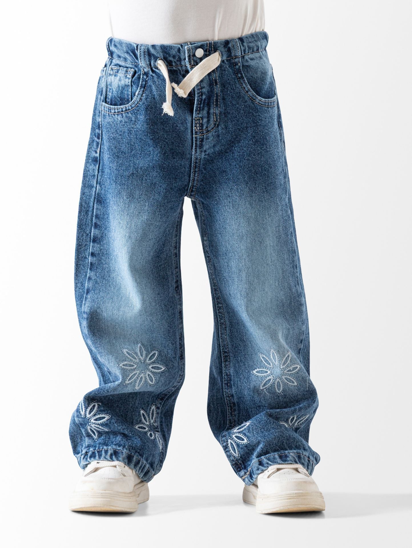 Wide Leg Jeans Pants