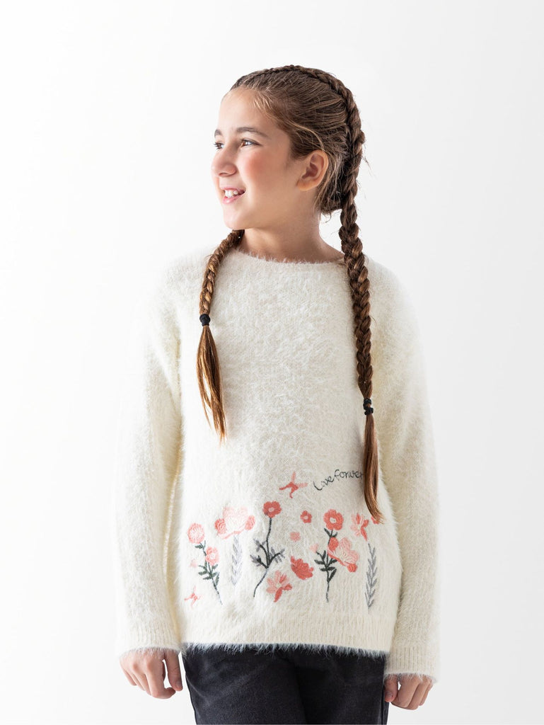 Ninos Kids storeFlowers PulloverKnitwearNINOS