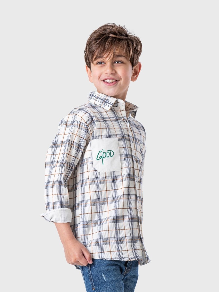Ninos Kids storeChecks ShirtBoy ShirtsNINOS