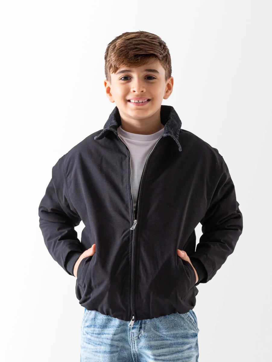 Ninos Kids storeContrast Collar Bomber JacketBomber JacketsNINOS