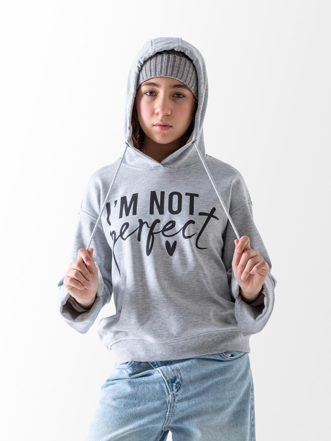 Ninos Kids storeGirls' Grey Perfect HoodieHoodiesSOLANG