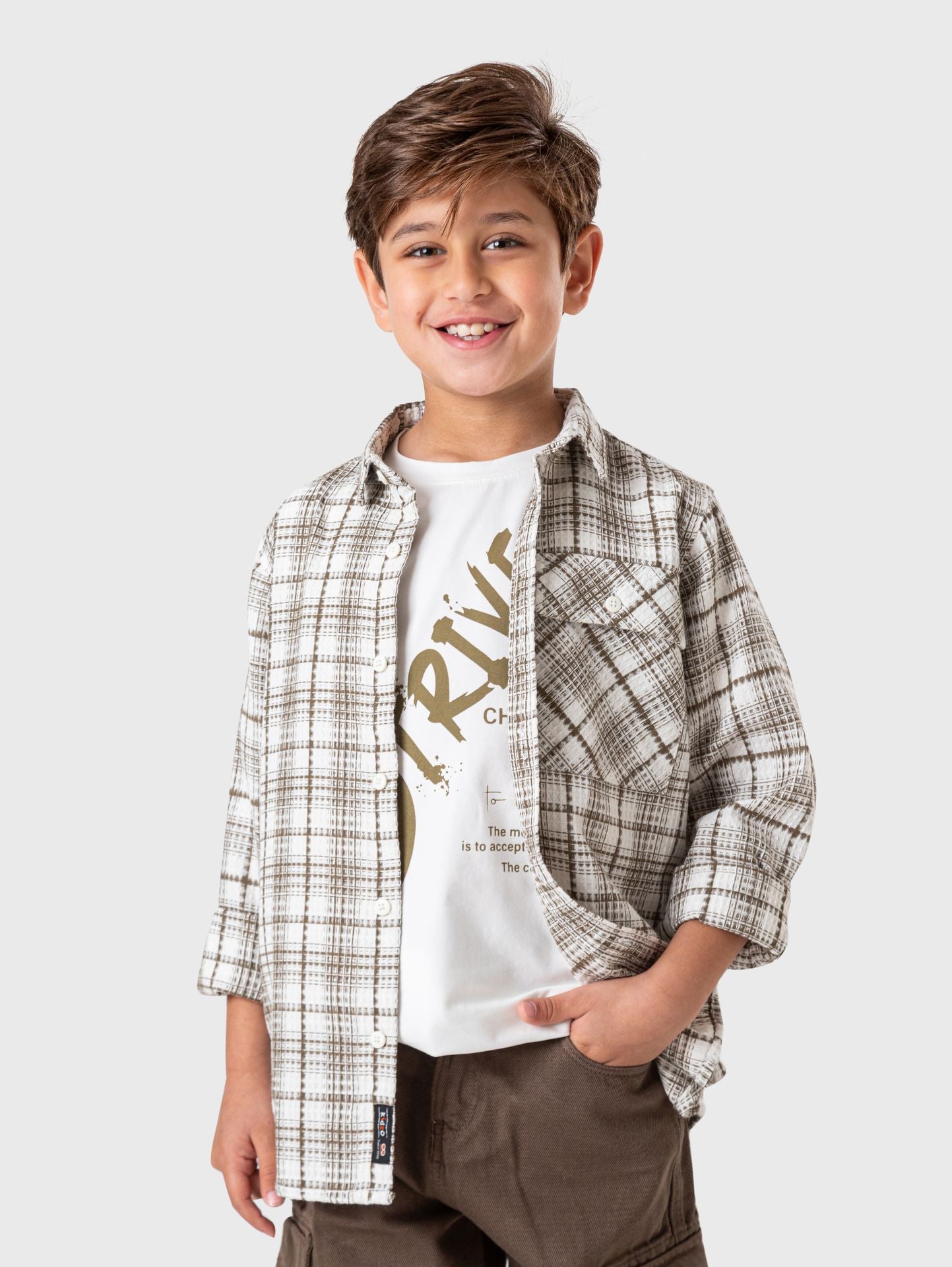 Ninos Kids storeChecks ShirtBoy ShirtsKIDZO