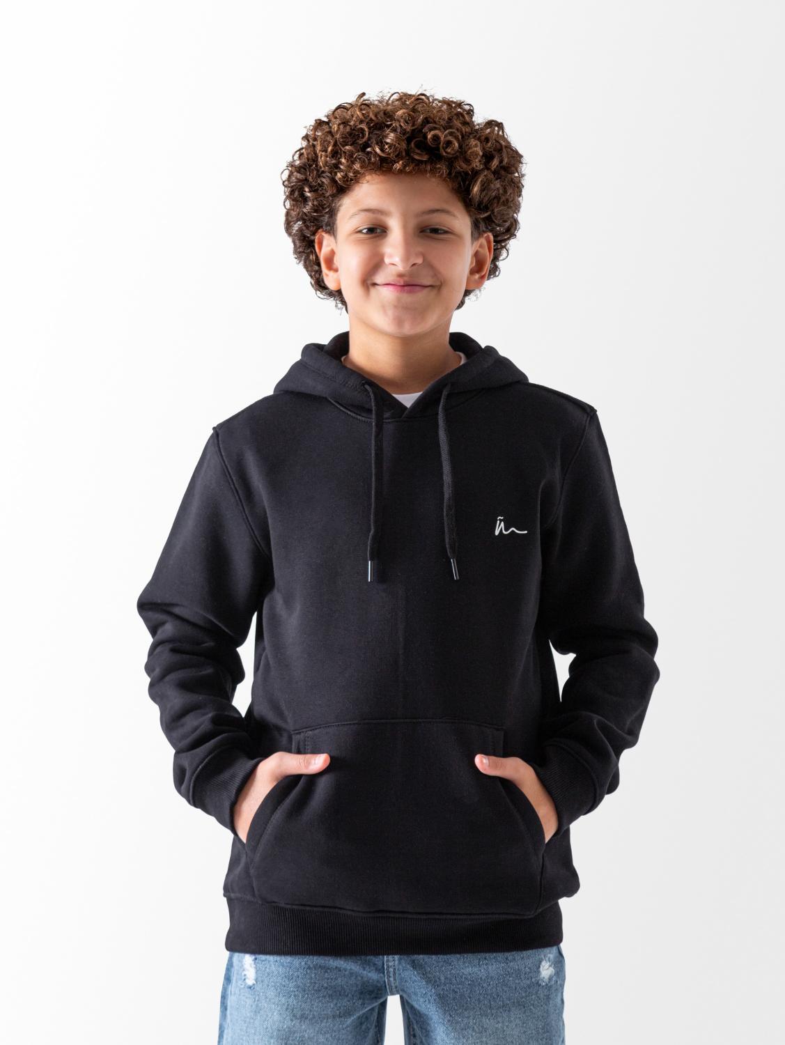 Unisex Black Kangaro Sweatshirt