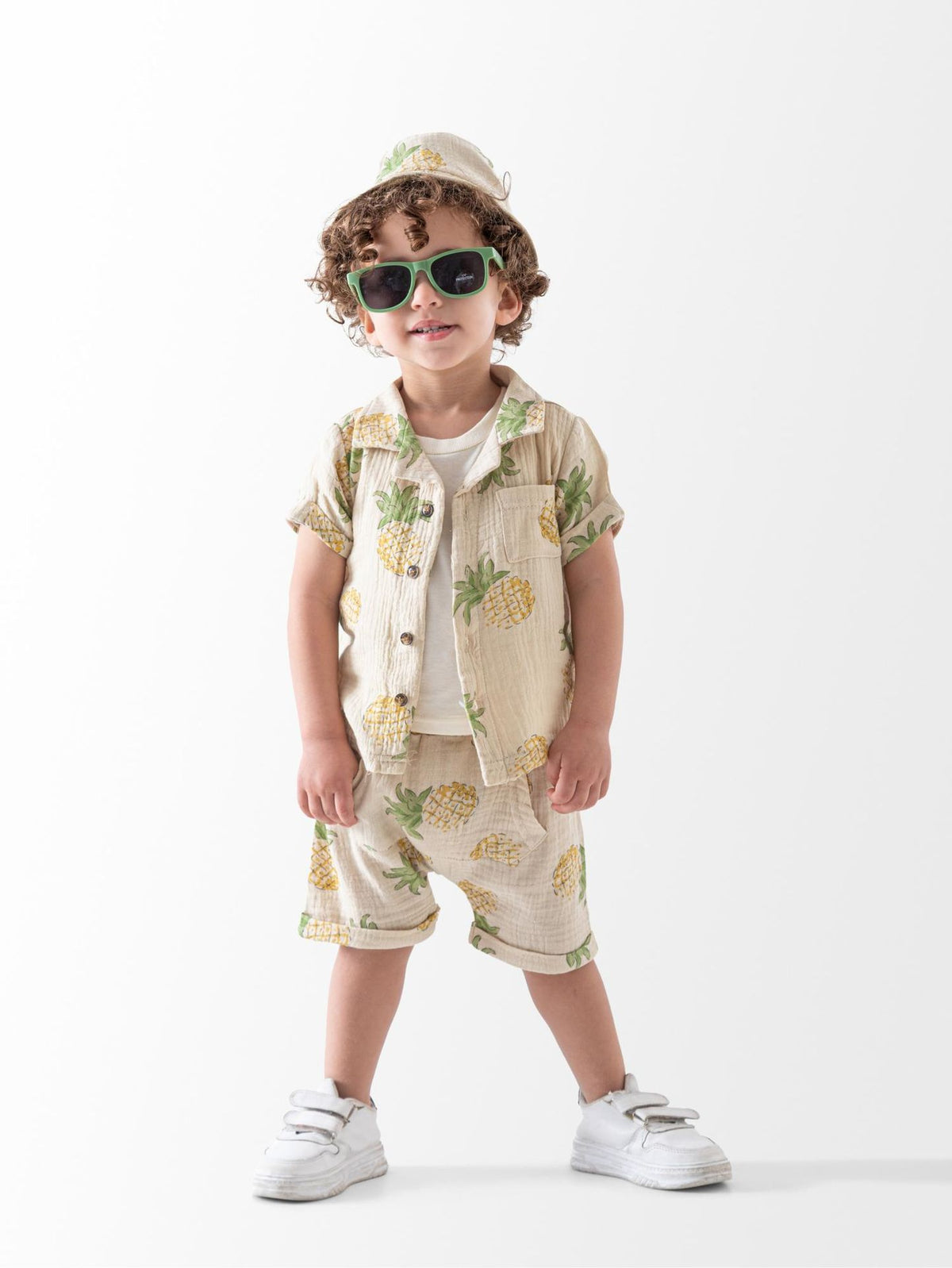 Ninos Kids storePineapple 5PCS Short Setطقم خروجGeneric