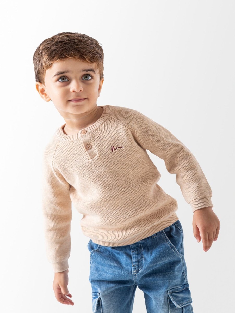 Ninos Kids storeBaby Boys' Coffe Ninos PulloverPulloversNINOS