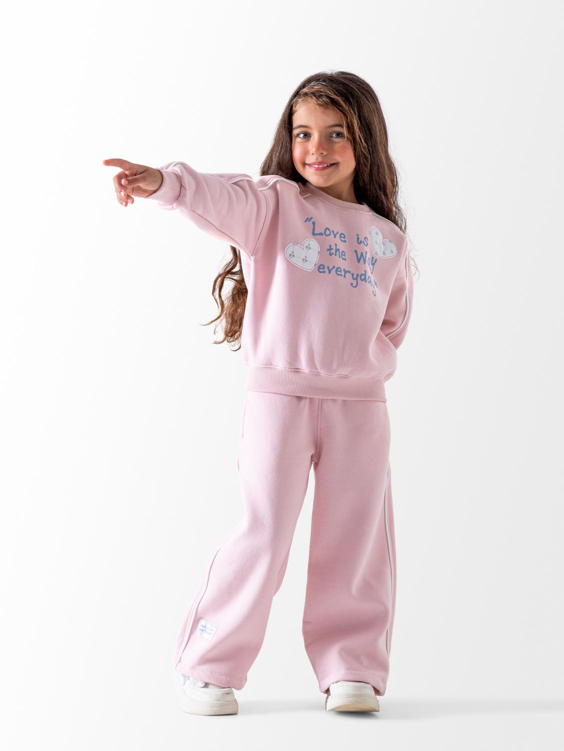 Ninos Kids storeGirls' Rose Love Is The Way 2-Piece Pyjama SetPajamasSOTRA