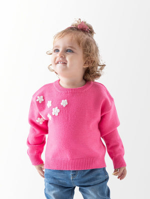 Ninos Kids storeFlowers PulloverKnitwearNINOS
