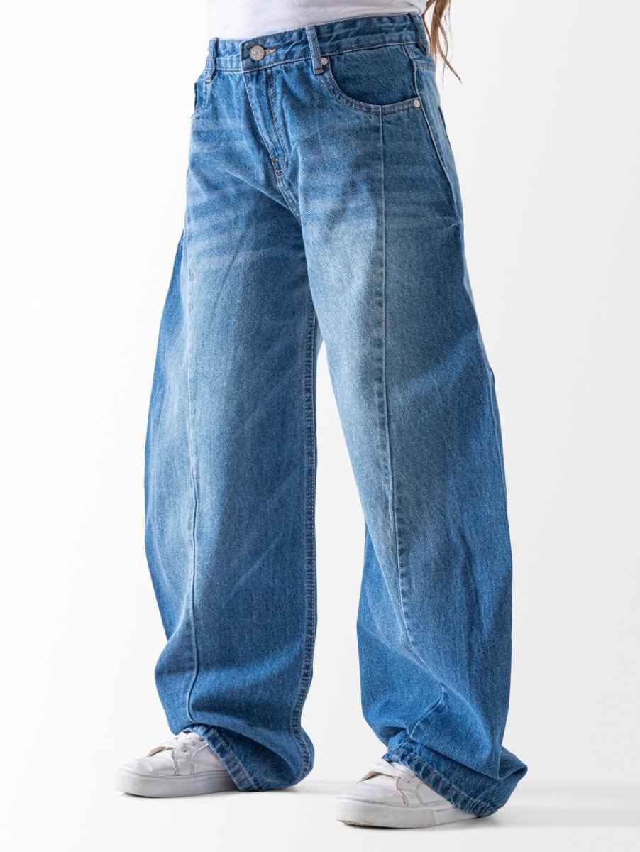 Ninos Kids storeGirls' Light Denim Balloon JeansJeans pantsNINOS