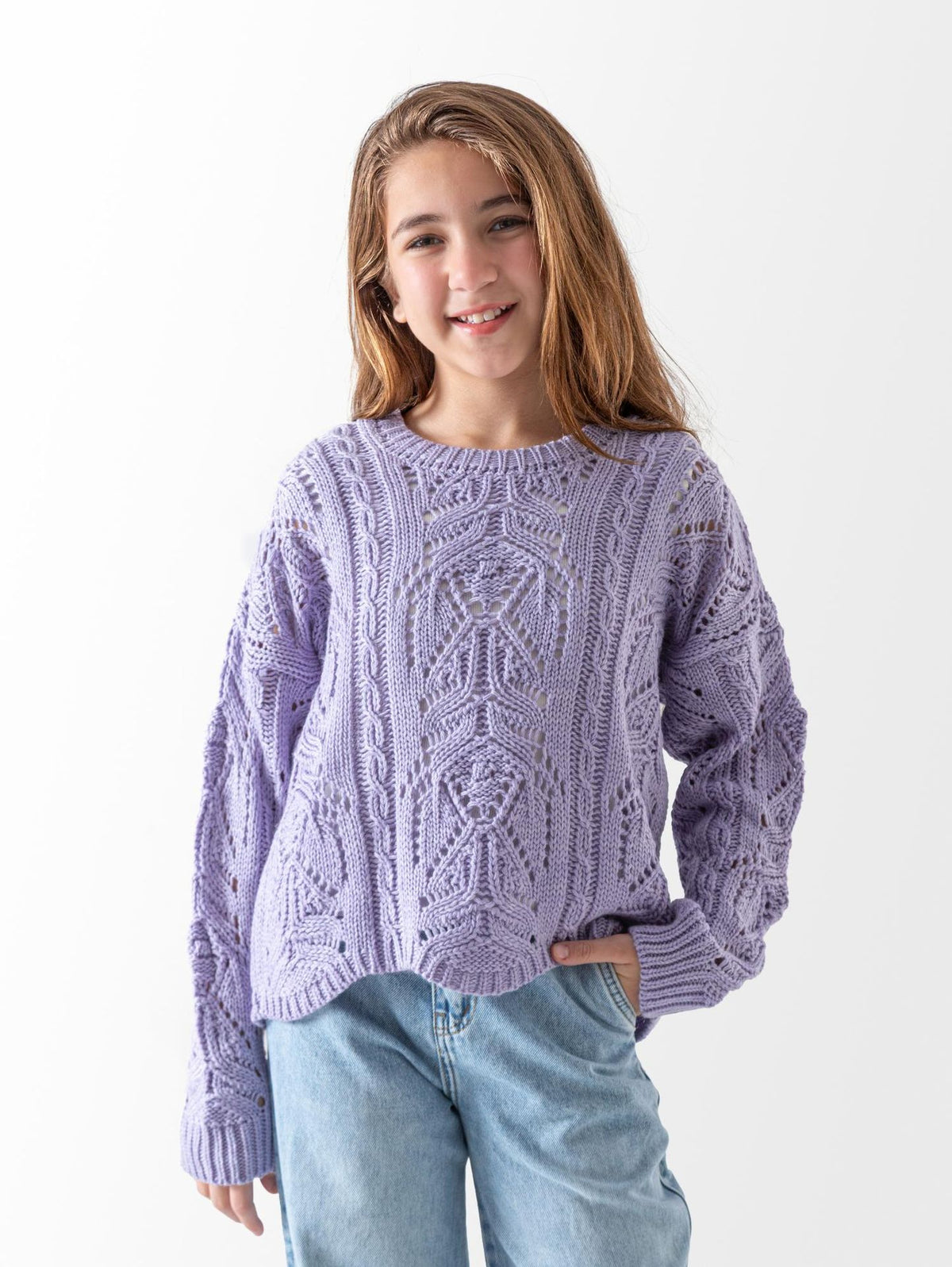 Ninos Kids storeFloral Knit Sweater 2PCSKnitwearMIX