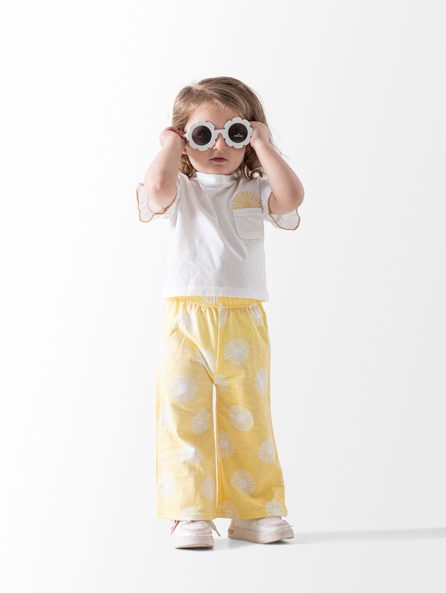 Ninos Kids storeFlowers 3PCS Pants Setطقم خروجGeneric