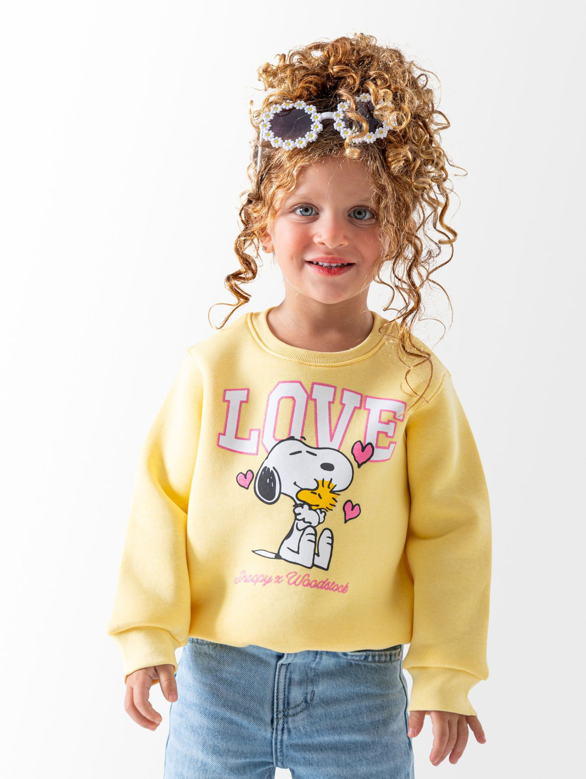 Ninos Kids storeBaby Girls' Yellow Rabbit SweatshirtSweatshirtsNINOS