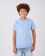 Ninos Kids storeBoys' Baby blue T-Shirtround t-shirtNINOS