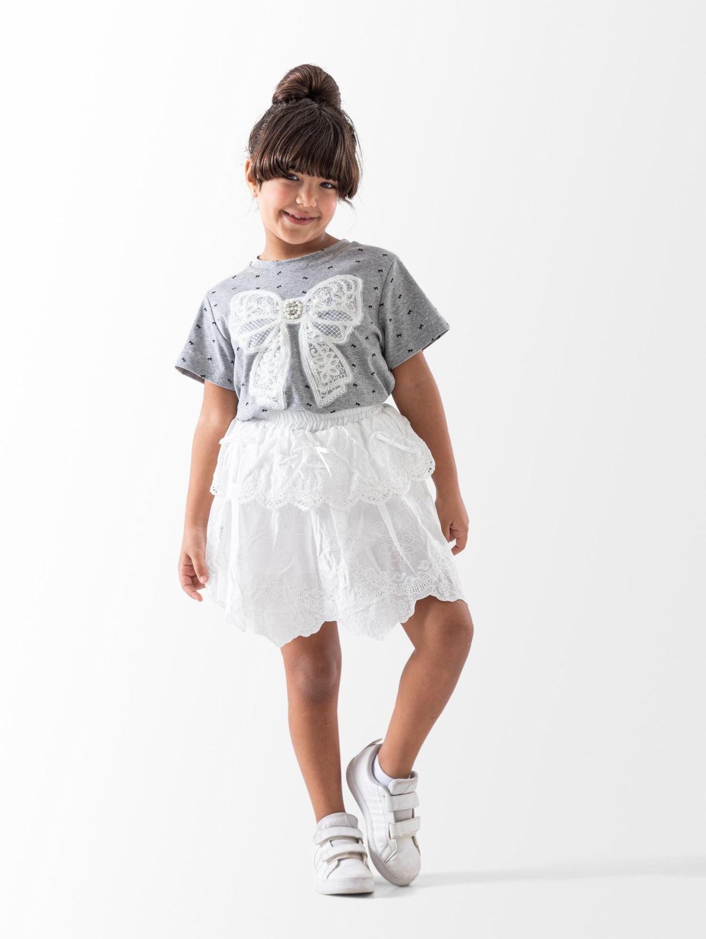 Ninos Kids storeBow Skirt Setطقم خروجNINOS