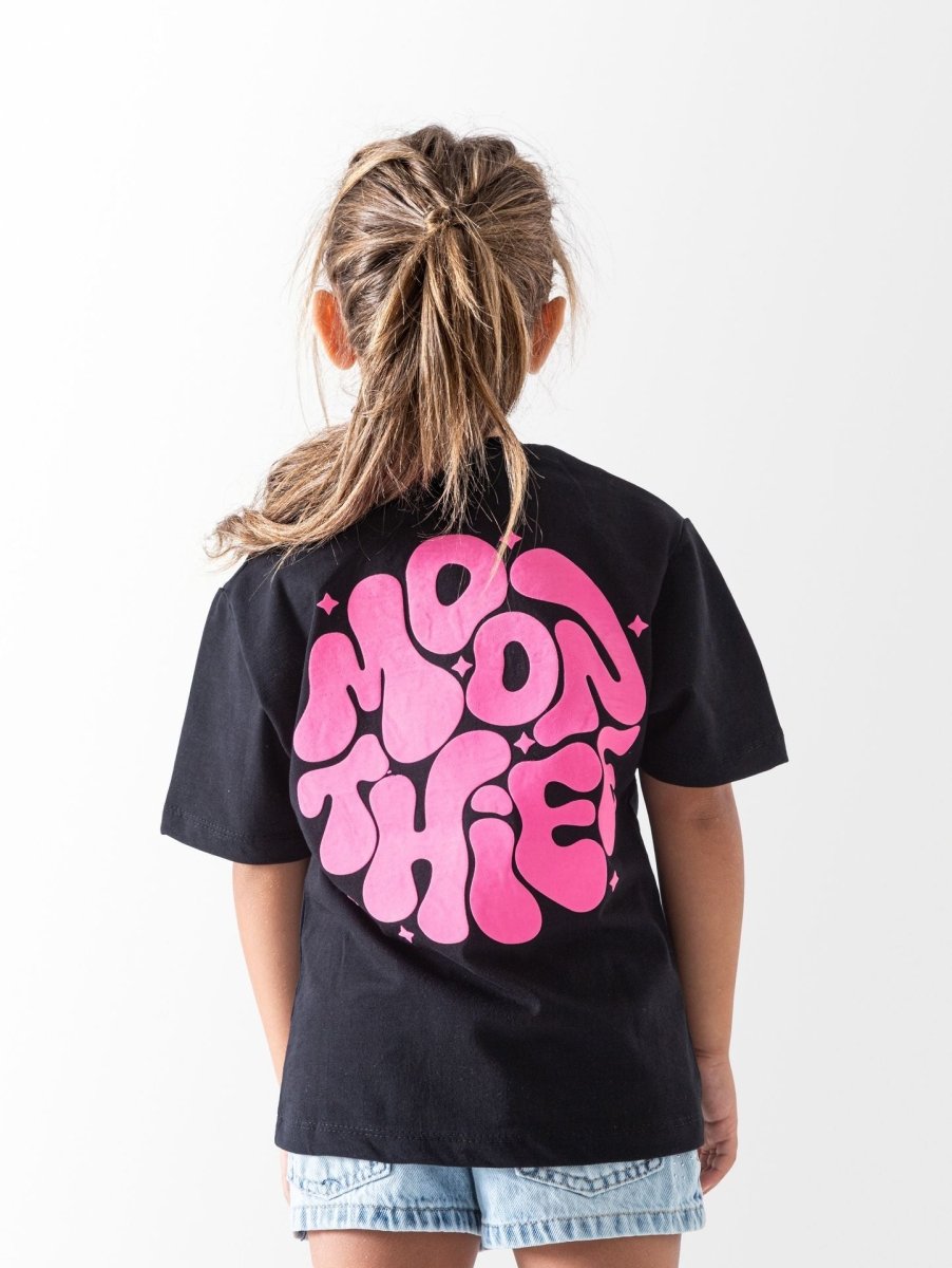 Ninos Kids storeGirls' Black Moon T-ShirtT-ShirtsNINOS