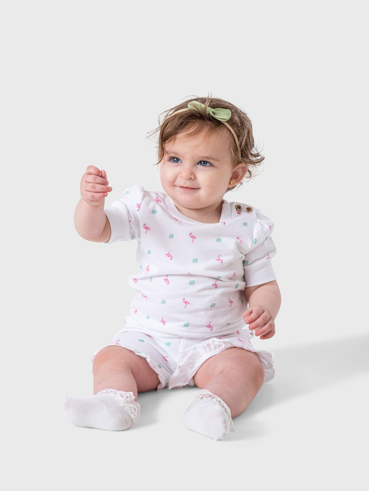 Ninos Kids storeFlamingo Short Setطقم خروجGeneric