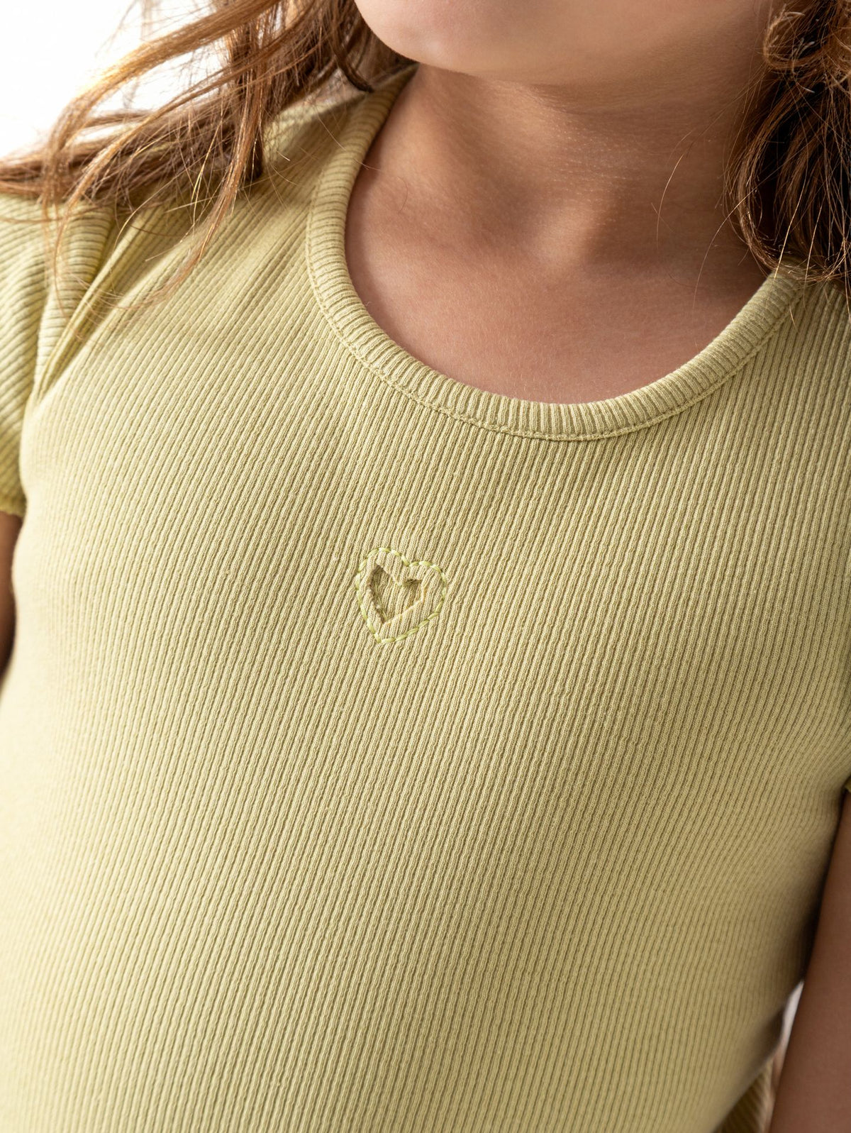 Ninos Kids storeHearts Ribbed T-ShirtT-ShirtsNINOS