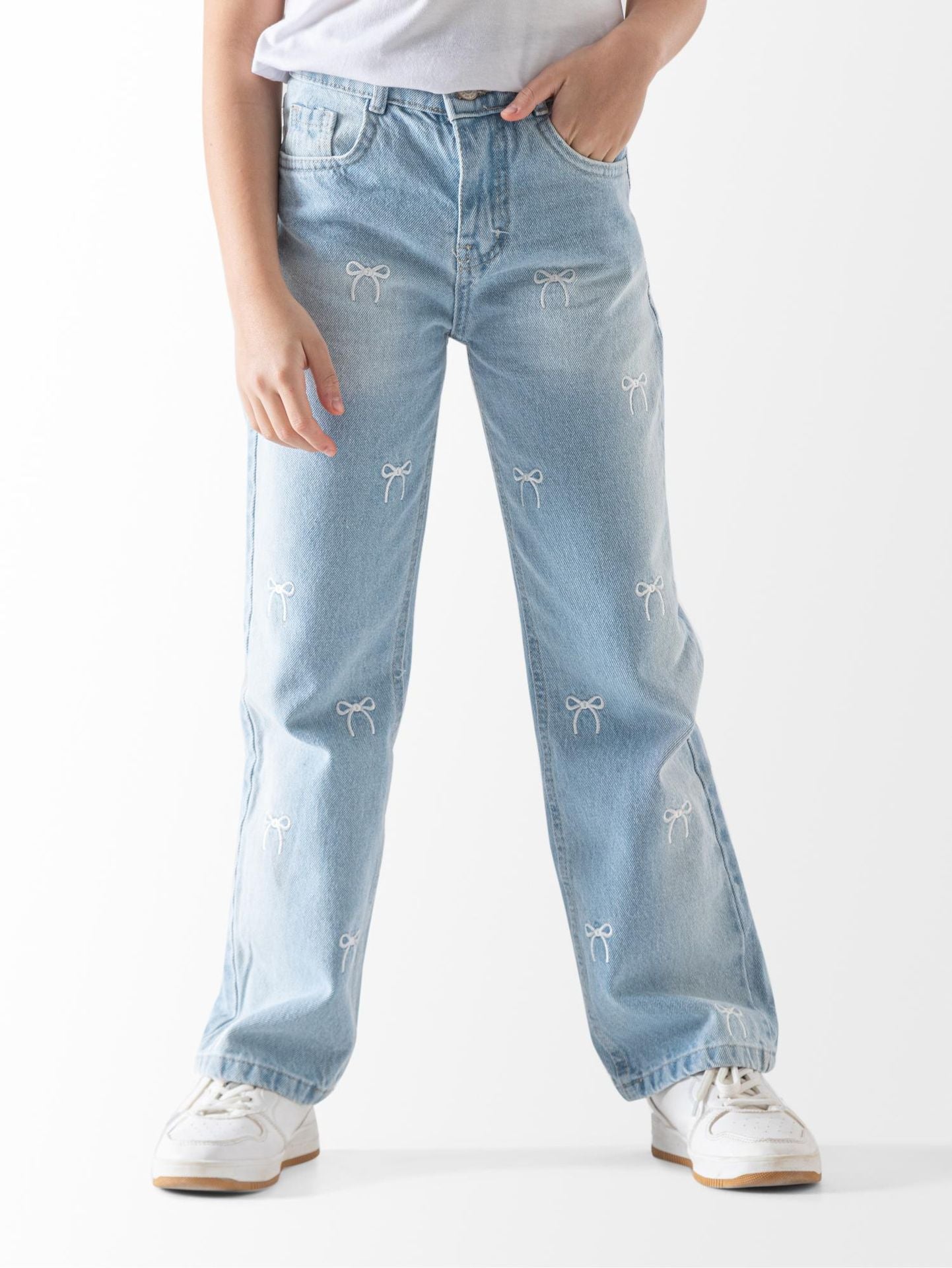 Wide Leg Jeans Pants
