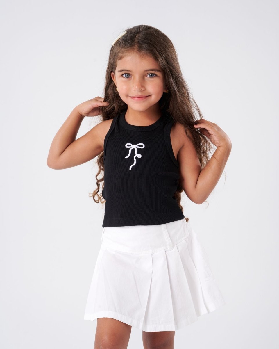 Ninos Kids storeGirls' Black Love Tank T-ShirtT-ShirtsNINOS