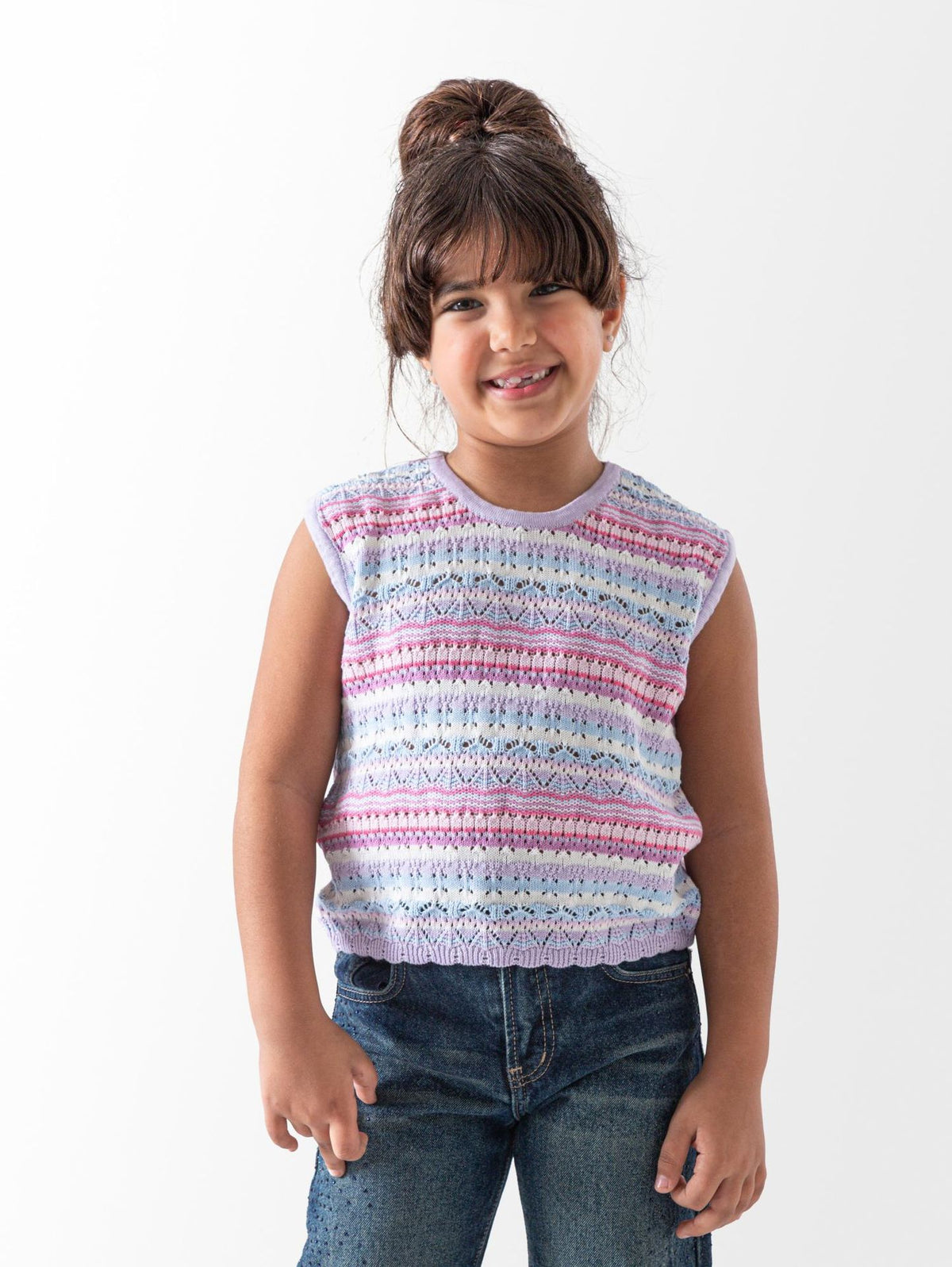 Ninos Kids storeColorful Knit Tank TopT-ShirtsNINOS