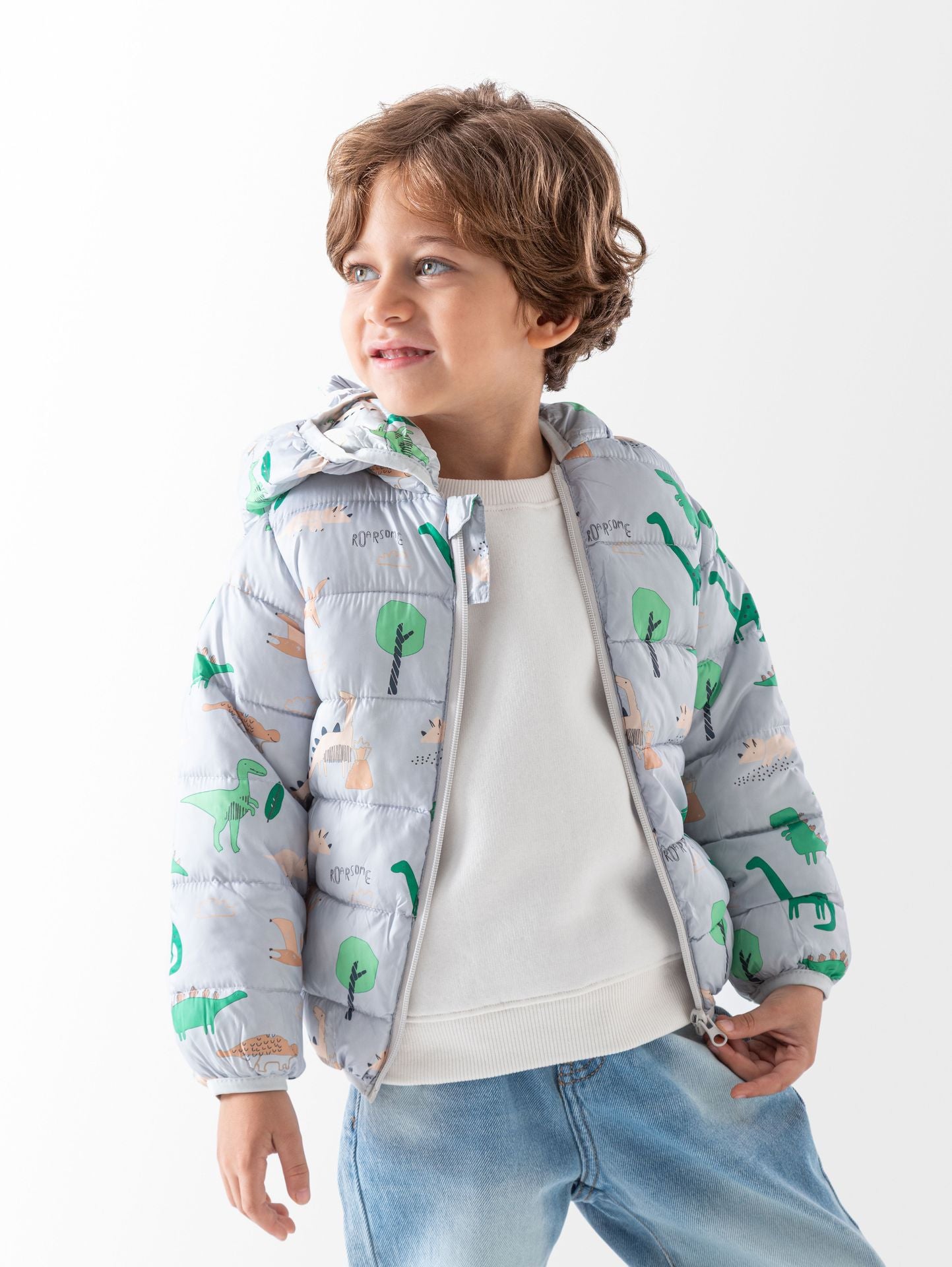 Ninos Kids storeDino Bomber JacketJacketsGeneric